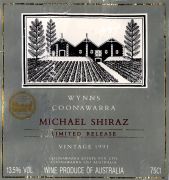 Coonawarra Michael Shiraz Wynn